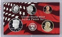 2007 United States Mint Silver Proof Set 6 Coins -