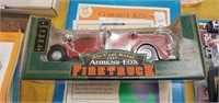 1937 ahrens fox fire truck bank