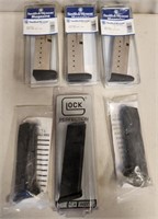 P - LOT OF 6 AMMO MAGS (Q57)
