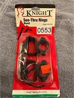 Knight- See Through- Over and Under Scope Mounts