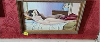 Fantastic Vintage Nude lady Painting