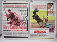 1960s Westerns Tri-Fold Poster Lot