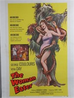 The Woman Eater (1958) Linen Backed Movie Poster