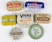 Vicks, Aspirin, & Other Tins