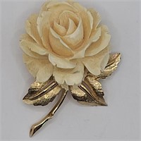 Marcel Boucher Ivory Brooch