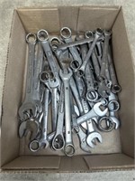 Assortment of wrenches