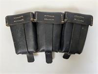 WWII German Leather K98 Ammo Pouch