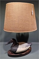ANTIQUE ROCKHALL CANVASBACK LAMP