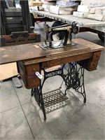 Singer tredle sewing machine