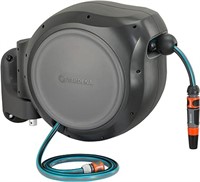 GARDENA 100 Ft Wall Mounted Retractable Reel