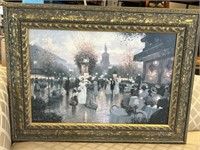 Framed Christa Kieffer " An Elegant Evening Out"