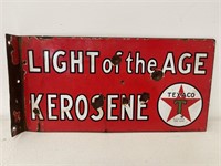 Original TEXACO Light Of The Age Kerosene Enamel