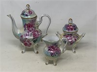 Vintage Limoges China tea pot with creamer and