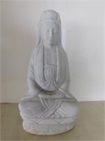Heavy soapstone carved Quan Yin