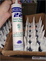 Box lot of 24 airseal water based duct sealant