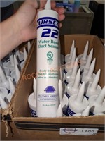 Box lot of 24 airseal water based duct sealant