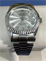 Rolex Oyster Perpetual Datejust watch - signed