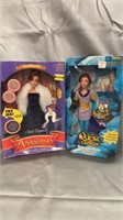 DISNEY PRINCESS DOLLS QTY 2