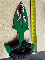 GREEN SMILE PUNCH KNIFE