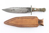 Vintage Coffin Hilt Bowie Knife