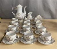 Porcelain Tea set  made in Poland