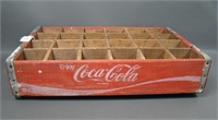 1970's Coca Cola Wooden Bottle Case