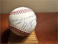 Manny Ramirez "MannyWood" Signed Baseball- COA