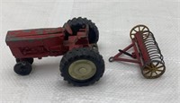 5x3in - vintage Die cast tractor