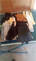 A GROUP OF GLOVES