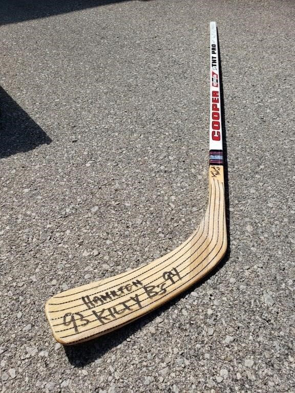 AUTOGRAPHED HOCKEY STICK