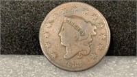 1833 Large Cent, Small Rotation