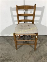 Wooden Chair w/ cushion