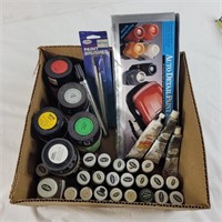 Misc lot model paints and accessories