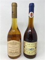 1995 & 2001 Tokaji Aszu White Wine.