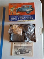 Vintage Hubley Metal Car Kit in Box
