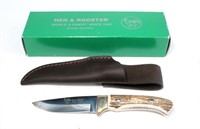 Hen & Rooster knife HR3150 with sheath and box