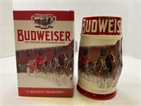 2018 Budweiser beer stein in original box