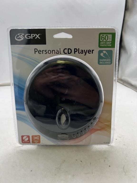 GPX personal cd player