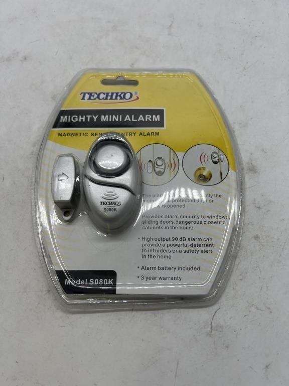 techko mighty mini alarm