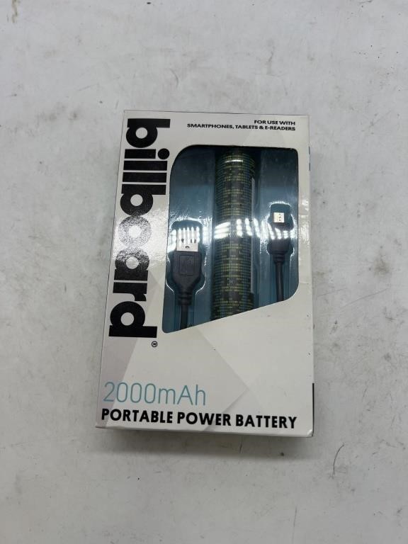 billboard 2000mAh power battery