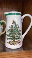 Spode Christmas tree pitcher