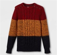 Cat & JackBoys' Adaptive Cable Pullover Sweater 4T