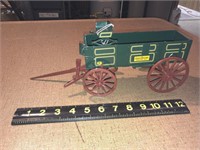 JD horse drawn wagon