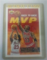 Michael Jordan Upper Deck Back-to-Back MVP