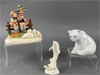 Lladro, Hummel and Lenox Figurines
