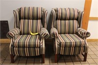 Pair of Lane Action Arm Chairs