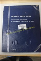 Indian Head Pennies in Display Book