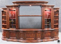 Wall Unit Style 6 Piece Lighted Entertainment