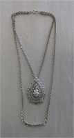 Vintage Silver Tone Trifari Necklace