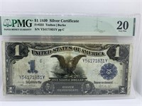 1899 - SILVER CERTIFICATE - GRADED 20 VERY FINE -